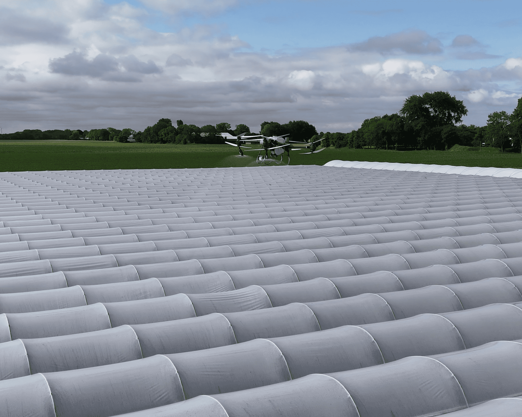 Gewächshausschattierung - Gleichmäßige Ausbringung von Schattierungsmitteln auf Gewächshausflächen & Folientunnel.